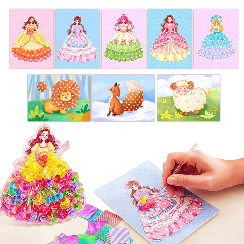 Art Craft 4 Years Old - 어린이를위한 Poke-in Art Crafts Kit 퍼즐