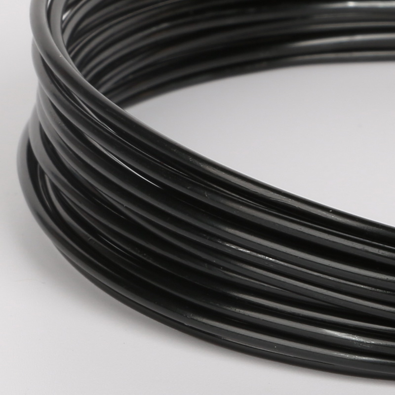 Art Craft Wire - 새로운 1/1.5/2/2.5/5mm 소프트 블랙 알루미늄 와이어