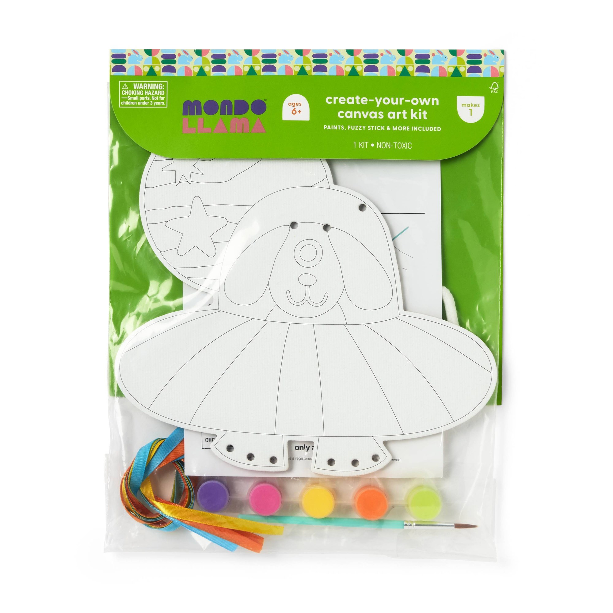 Art Craft Kits For Kids - 우주 강아지 캔버스 페인팅 공예 활동