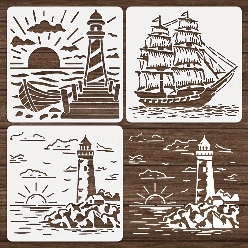 Art Craft Template - DIY 벽 예술, 목재, 직물, 홈