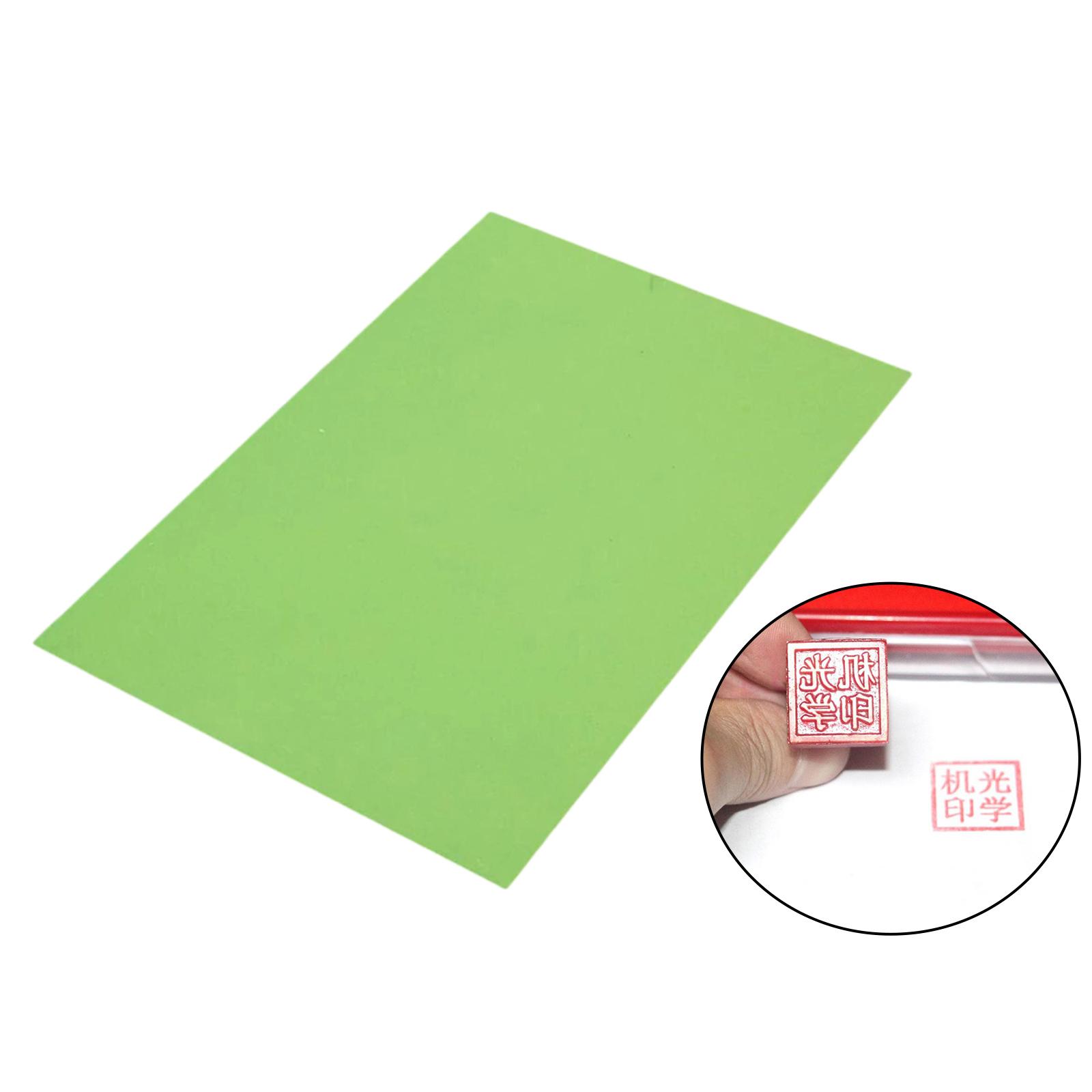 Stamping Ink Pad - 포토폴리머 플레이트 그린 레진 프린팅 폴리머