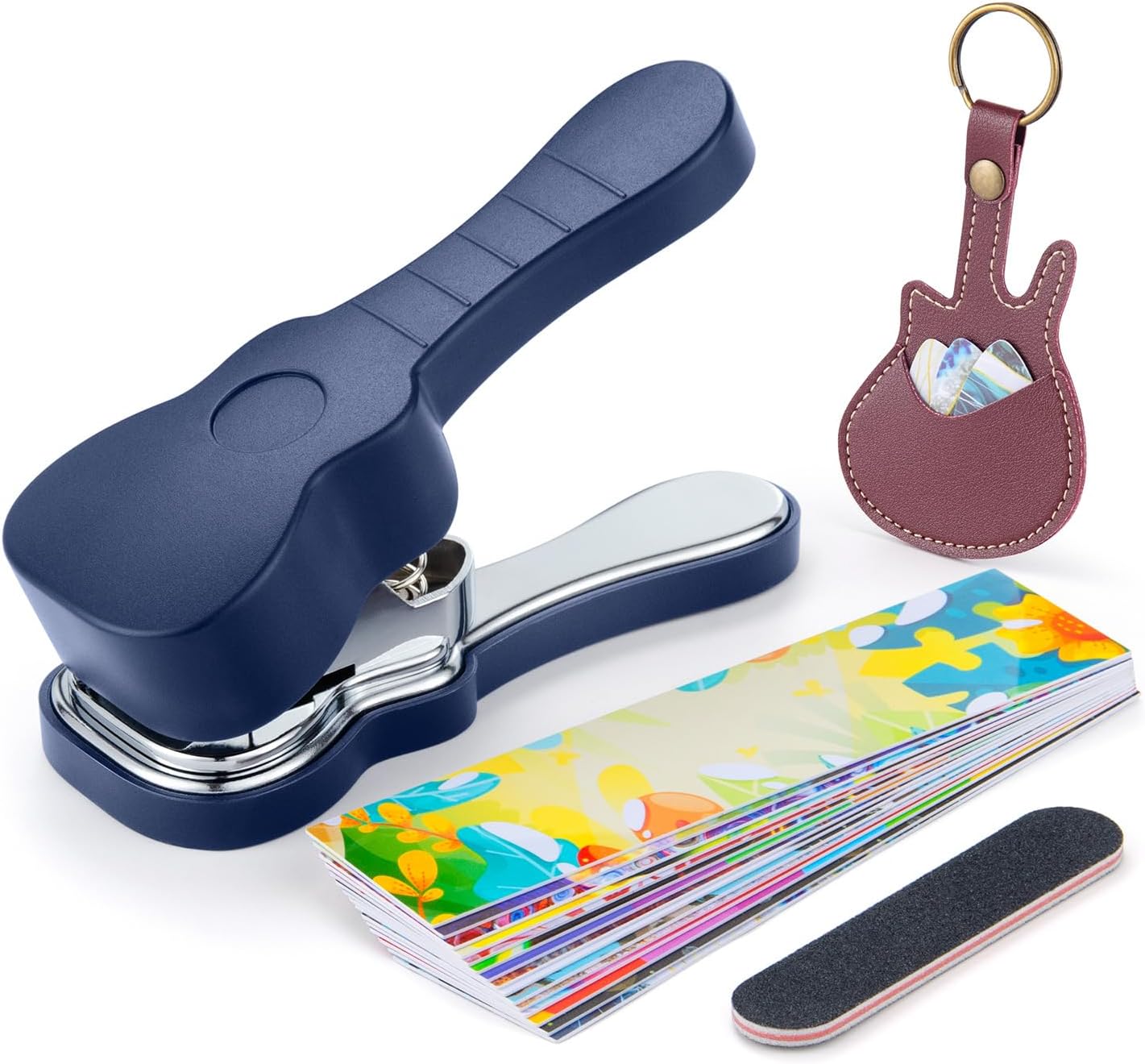 Leather Tooling Kit - 패션 기타 픽 펀치 키트, 가죽