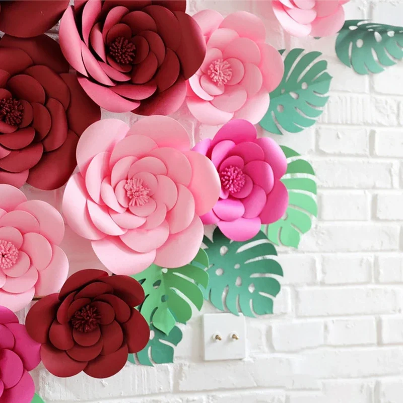 DIY 대형 종이 장미꽃 배경 풀 키트 (웨딩 & 이벤 - Art Craft Event 리뷰 및 가격