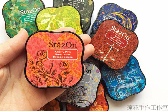 Stazon 미니 고속 건조 오일 기반 잉크 패드, 금 - Stamping Ink Pad 리뷰 및 가격