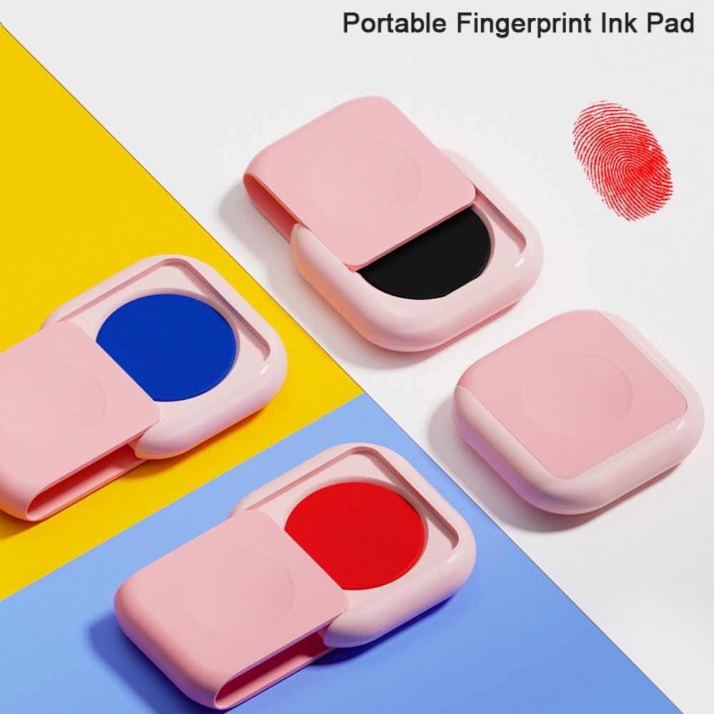 투명 스탬핑 미니 지문 잉크 패드 손가락 인쇄 위조 방 - Stamping Ink Pad 리뷰 및 가격