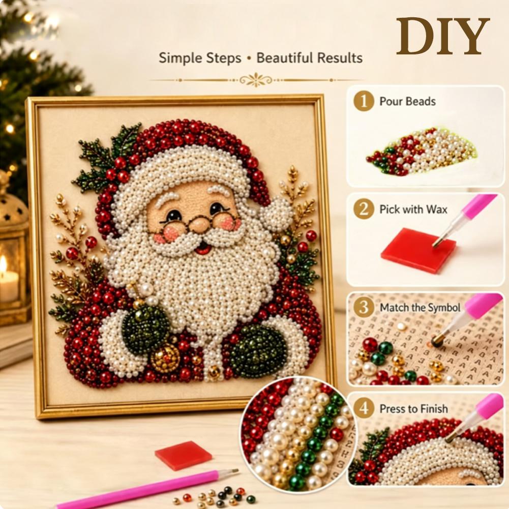 크리스마스 산타클로스 진주 아트 DIY 키트 액자형 비 - Art Craft Kits For Kids 리뷰 및 가격