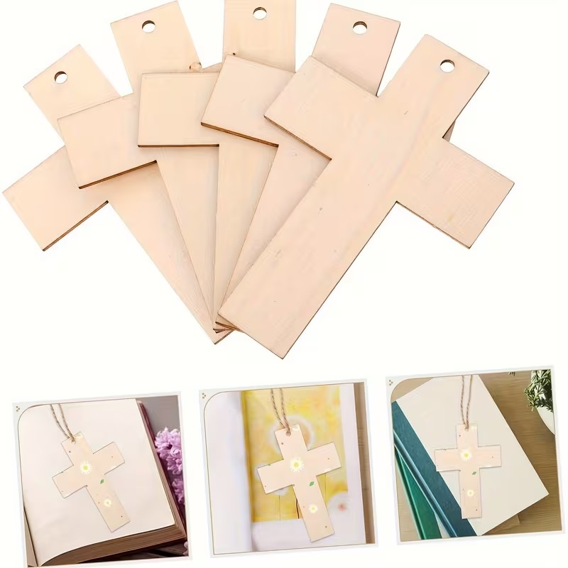 DIY 공예 키트 천연 나무 십자가 수제 무도색 맞춤  - Art Craft Meaning 리뷰 및 가격