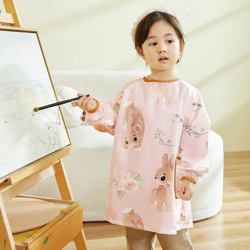 어린이 방수 미술 커버 셔츠 긴 소매 페인팅 앞치마 유 - Art Craft 4 Years Old 리뷰 및 가격