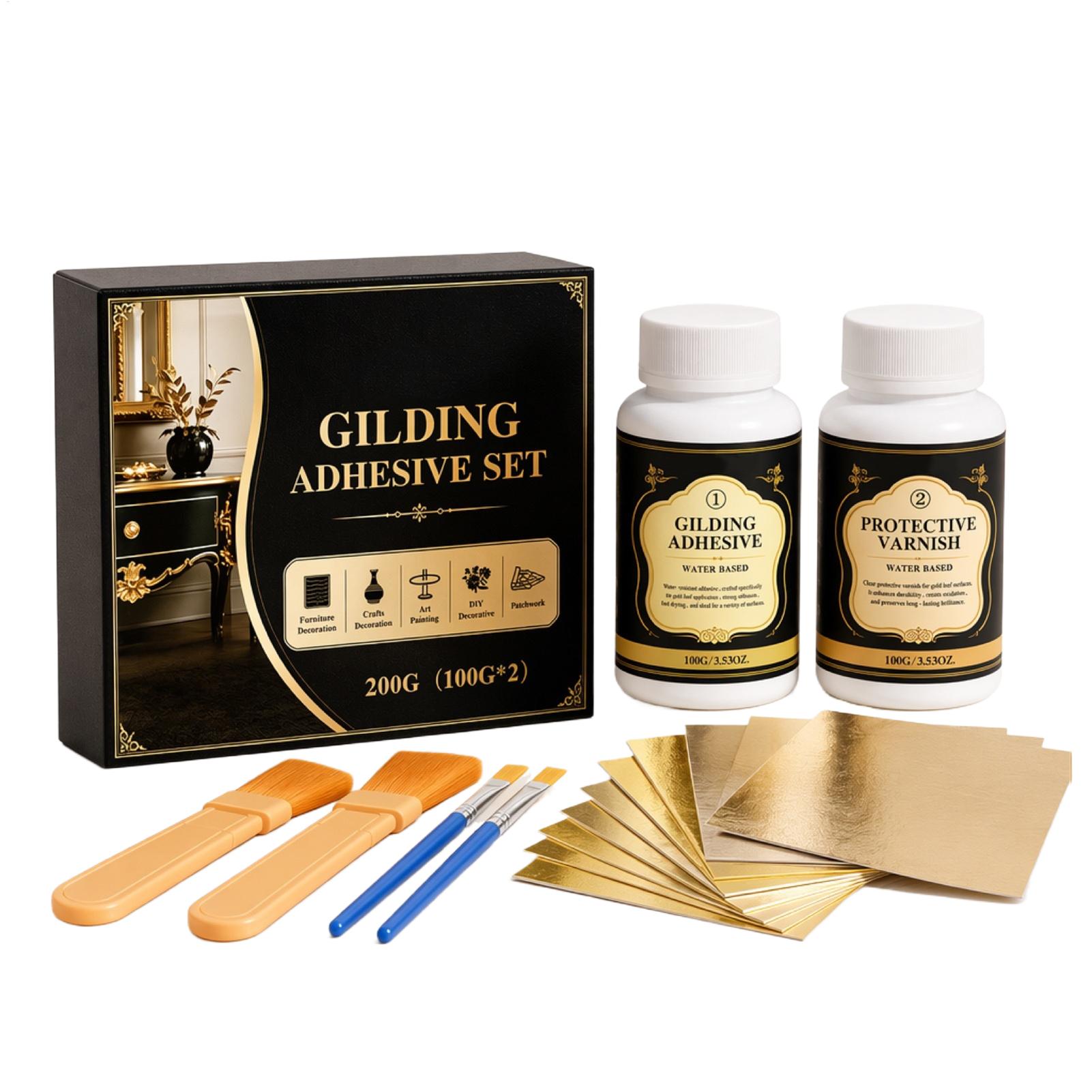 새로운 금박 접착제 수성형 장기 지속 DIY 금박 공예 - Art Craft Glue 리뷰 및 가격