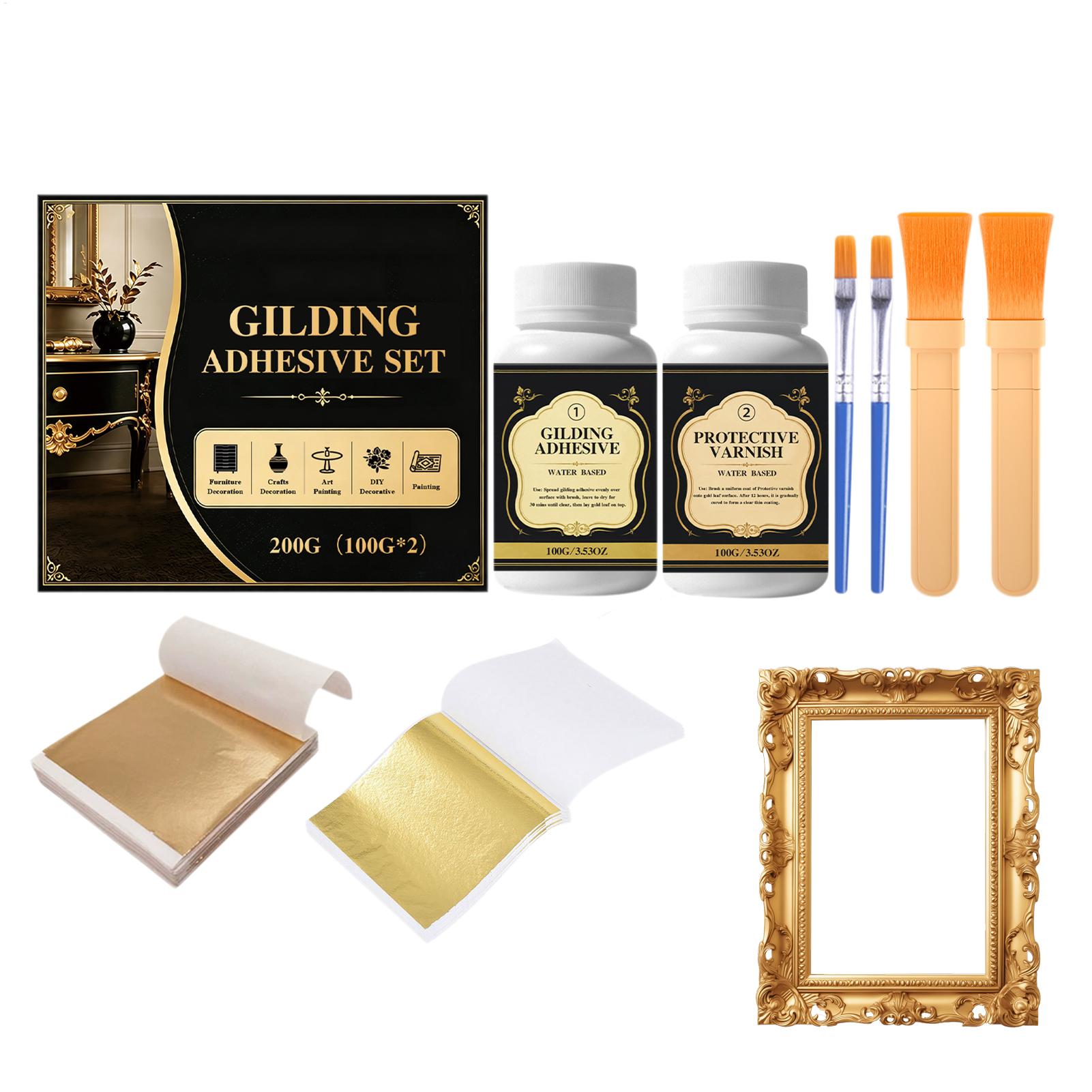 새로운 금박 접착제 수성형 장기 지속 DIY 금박 공예 - Art Craft Glue 리뷰 및 가격