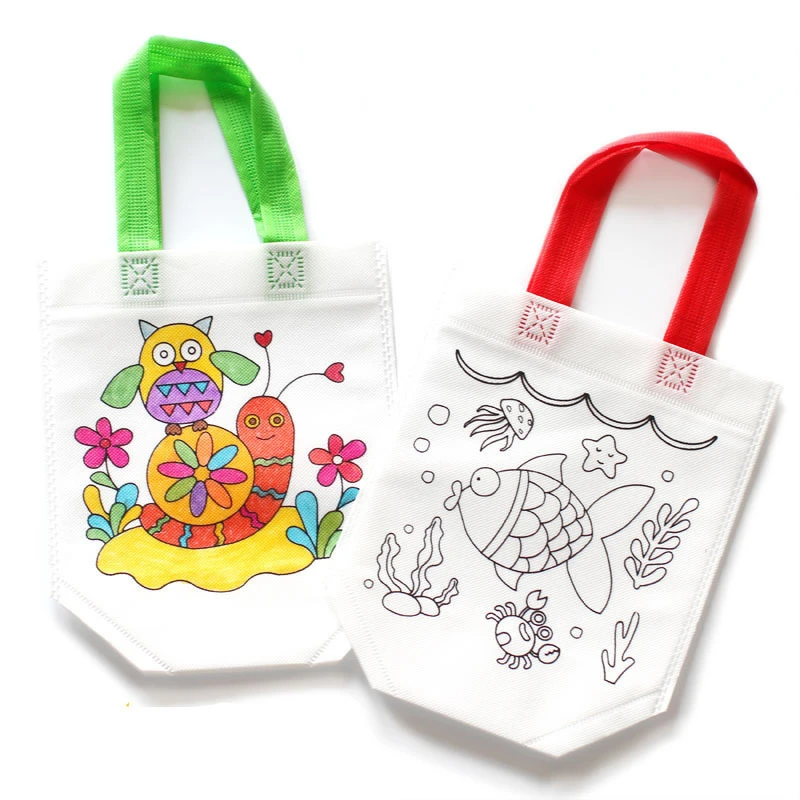 24pcs 귀여운 만화 색칠 가방 생일 파티를위한 재사 - Art Craft Event 리뷰 및 가격