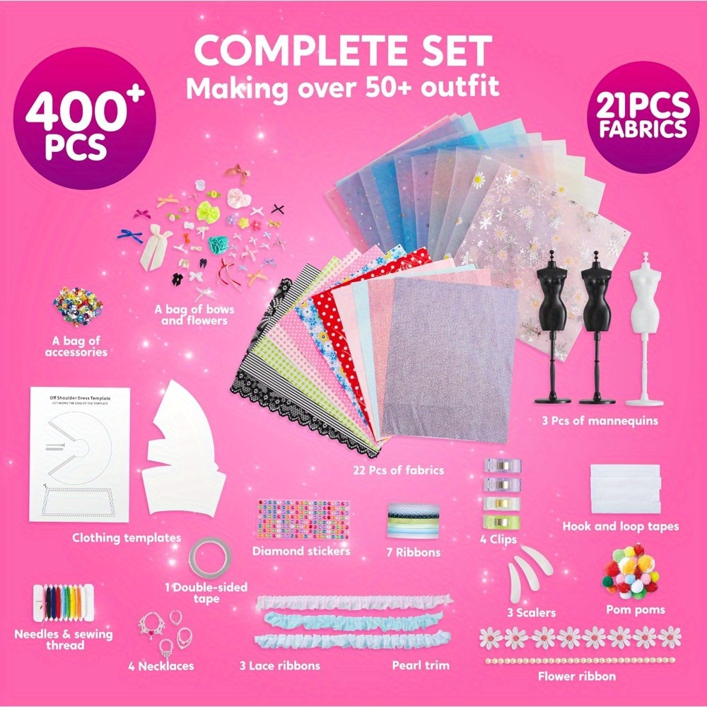 조이파이 400+피스 패션 디자인 공예 세트, 어린이  - Art Craft Kits For Kids 리뷰 및 가격