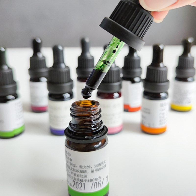 10ml 액상 캔들 염료 고농축 색소 DIY 콜러링 ( - Resin Pigment Powder 리뷰 및 가격