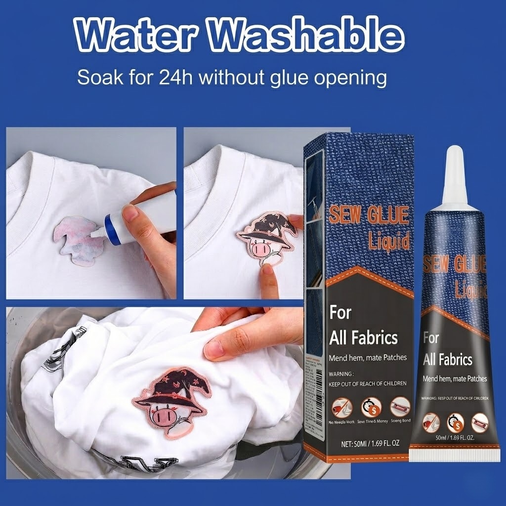 50ml 패브릭 바느질 접착제 빠른 건조 의류 수선 액 - Leather Tooling Kit 리뷰 및 가격