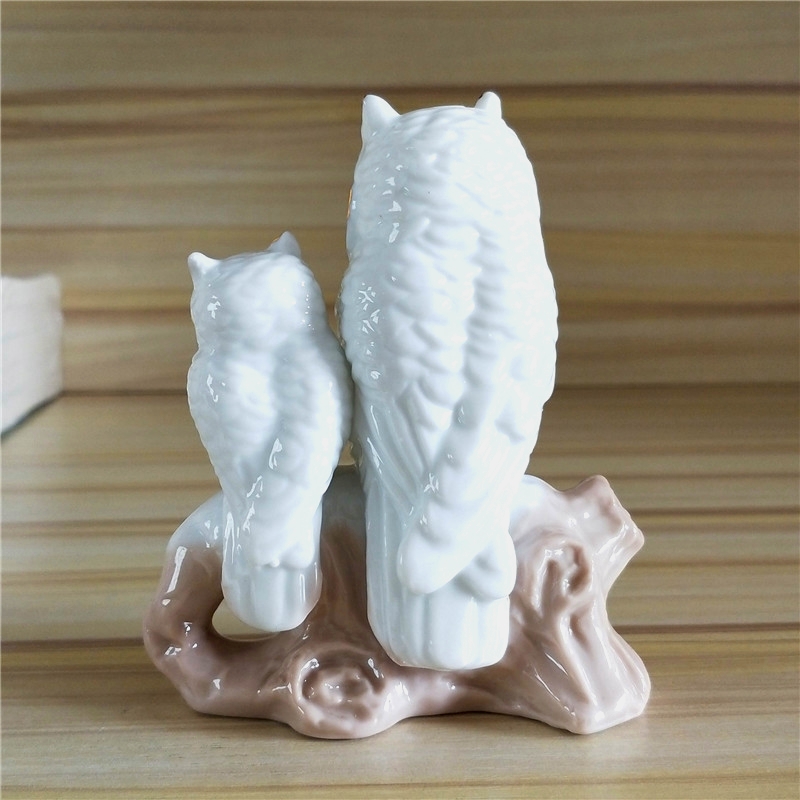 금박 도자기 부엉이 조각상 수제 세라믹 어린이 눈부엉이 - Art And Craft For Mother'S Day 리뷰 및 가격