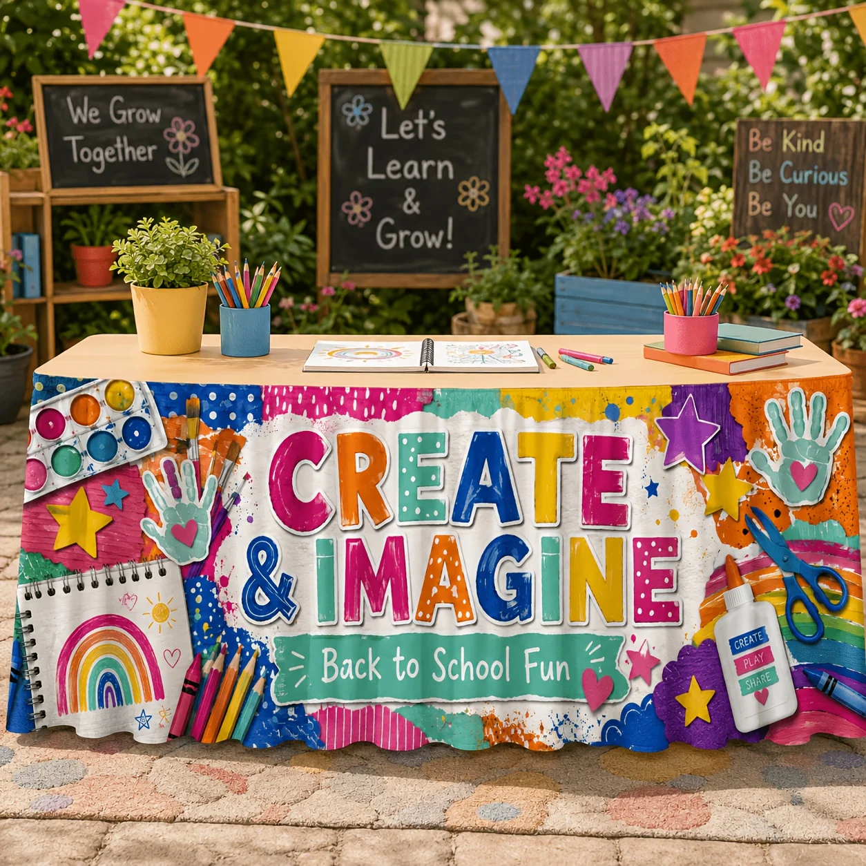 파티 테이블 스커트 1은 학교 행사, 미술 수업, 교사 - Art Craft Event 리뷰 및 가격