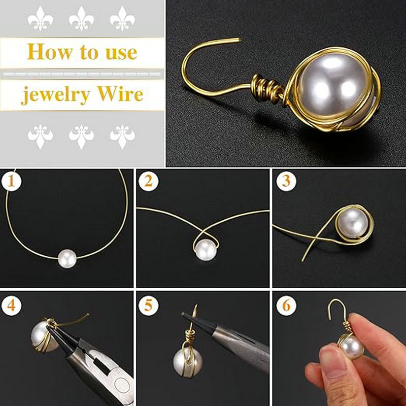 0.3-1.0mm 쥬얼리 구리 와이어 변색 방지 쥬얼리 - Art Craft Wire 리뷰 및 가격