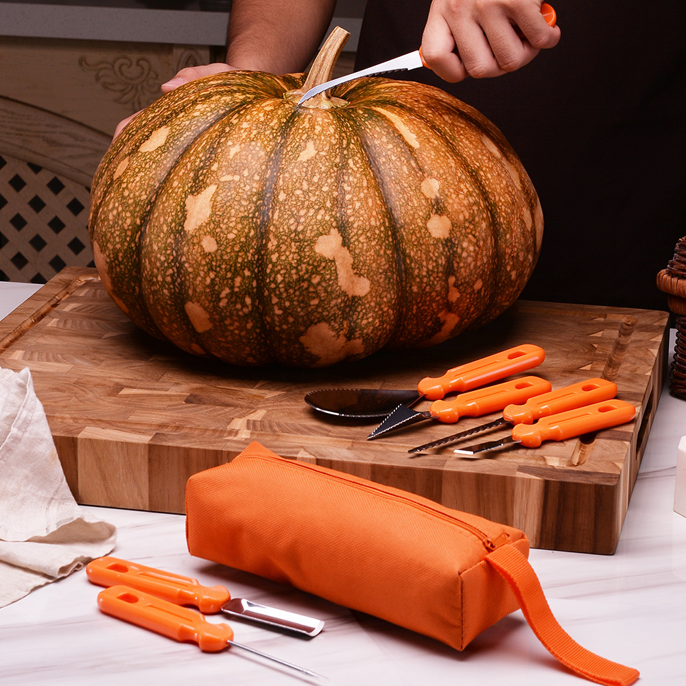 할로윈 호박 조각 키트 전문가용 도구 호박 조명 DIY - Art And Craft Vegetable 리뷰 및 가격