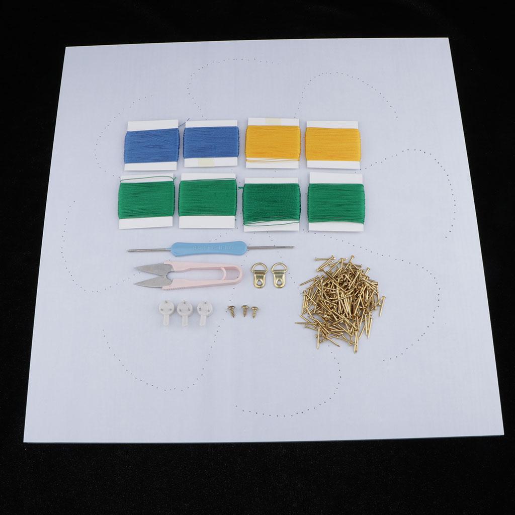 공예 프로젝트 키트 꽃 스트링 아트 나무판 DIY 재료 - Art Craft Kits For Kids 리뷰 및 가격