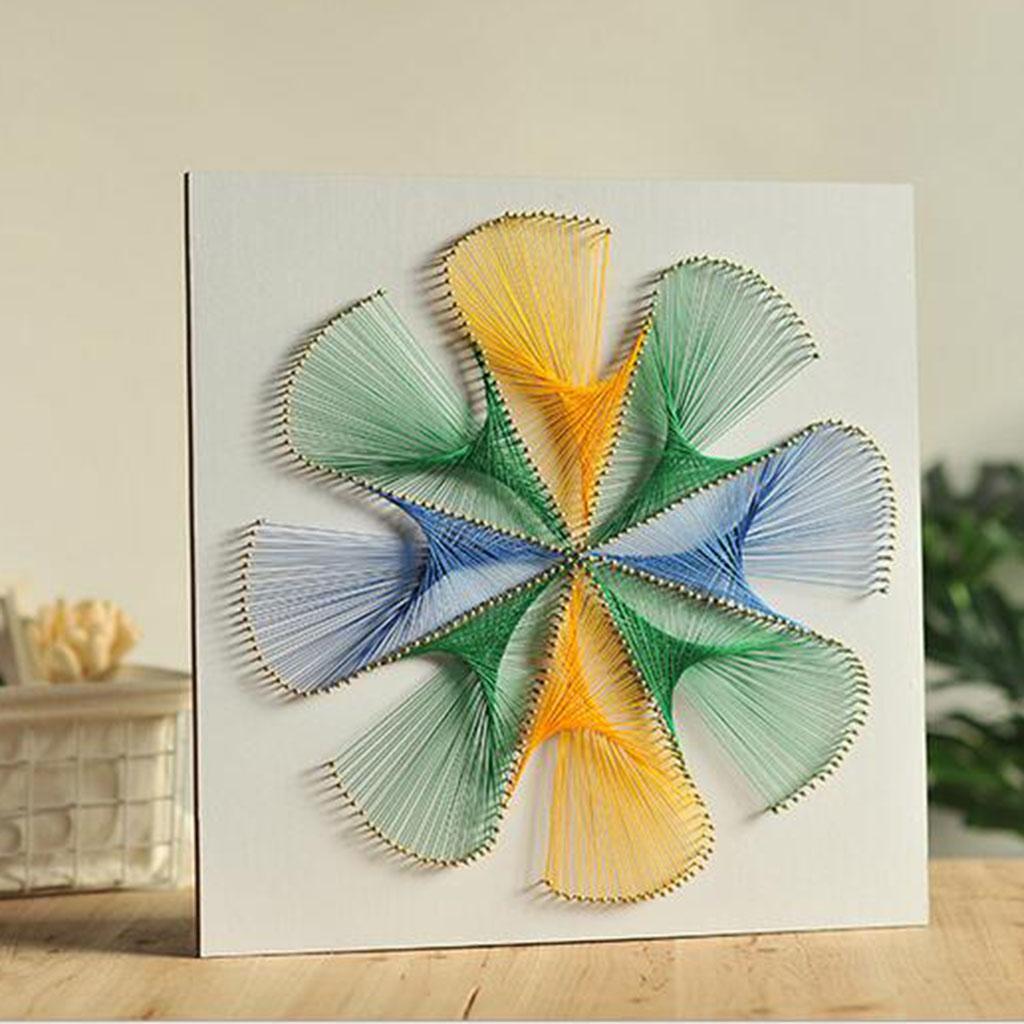 공예 프로젝트 키트 꽃 스트링 아트 나무판 DIY 재료 - Art Craft Kits For Kids 리뷰 및 가격