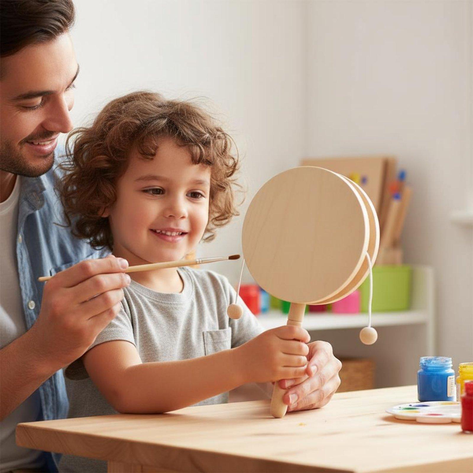 감각 예술 키트 어린이용 딸랑이 나무 장난감 창의적인  - Art Craft Kits For Kids 리뷰 및 가격