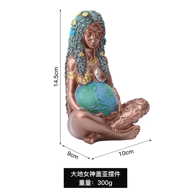 1PC 어머니의 날 지구 어머니 동상 수지 공예 가이아 - Art And Craft For Mother'S Day 리뷰 및 가격