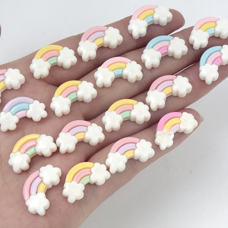 30Pcs/300pcs 미니 수지 레인보우 플랫 스크랩 - Art Craft 4 Years Old 리뷰 및 가격