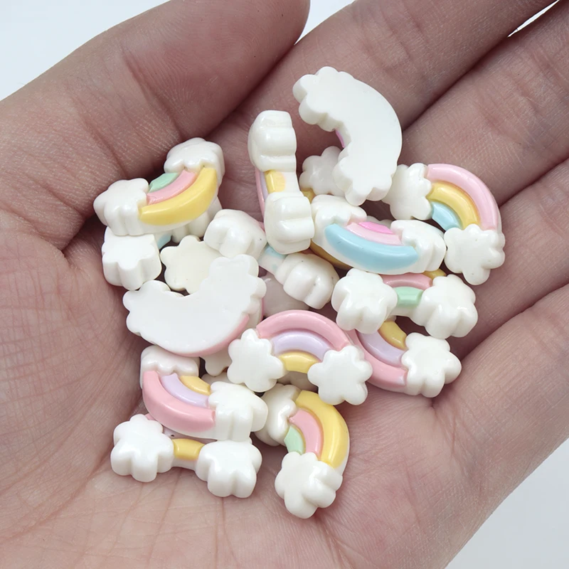 30Pcs/300pcs 미니 수지 레인보우 플랫 스크랩 - Art Craft 4 Years Old 리뷰 및 가격