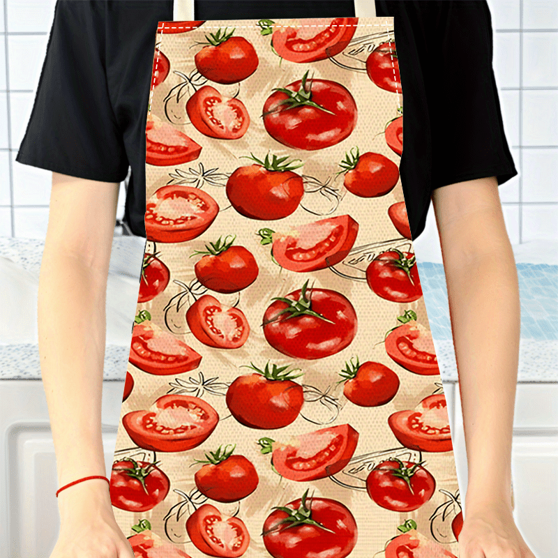 토마토 앞치마 1개, 빨간색 야채 주방 요리 베이킹 페 - Art And Craft Vegetable 리뷰 및 가격