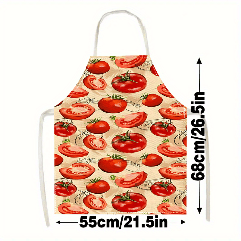 토마토 앞치마 1개, 빨간색 야채 주방 요리 베이킹 페 - Art And Craft Vegetable 리뷰 및 가격