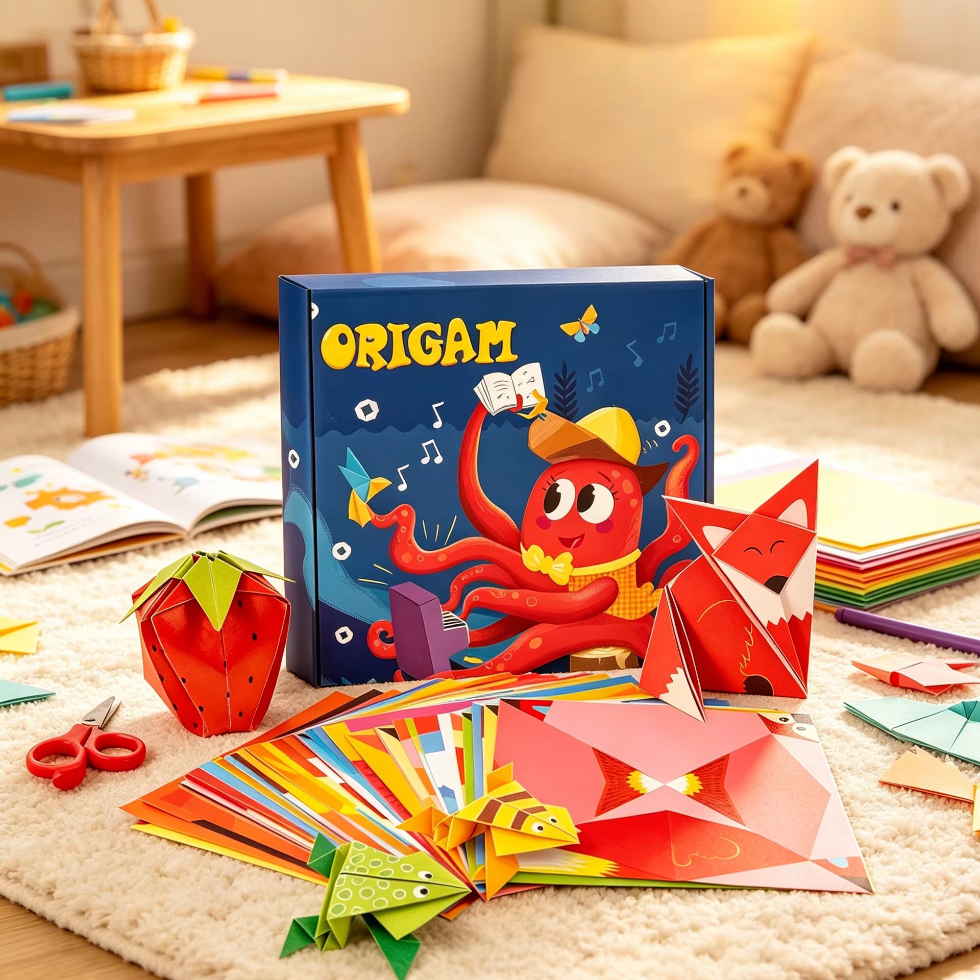 108페이지 몬테소리 만화 동물 종이접기 세트, DIY - Art Craft 4 Years Old 리뷰 및 가격