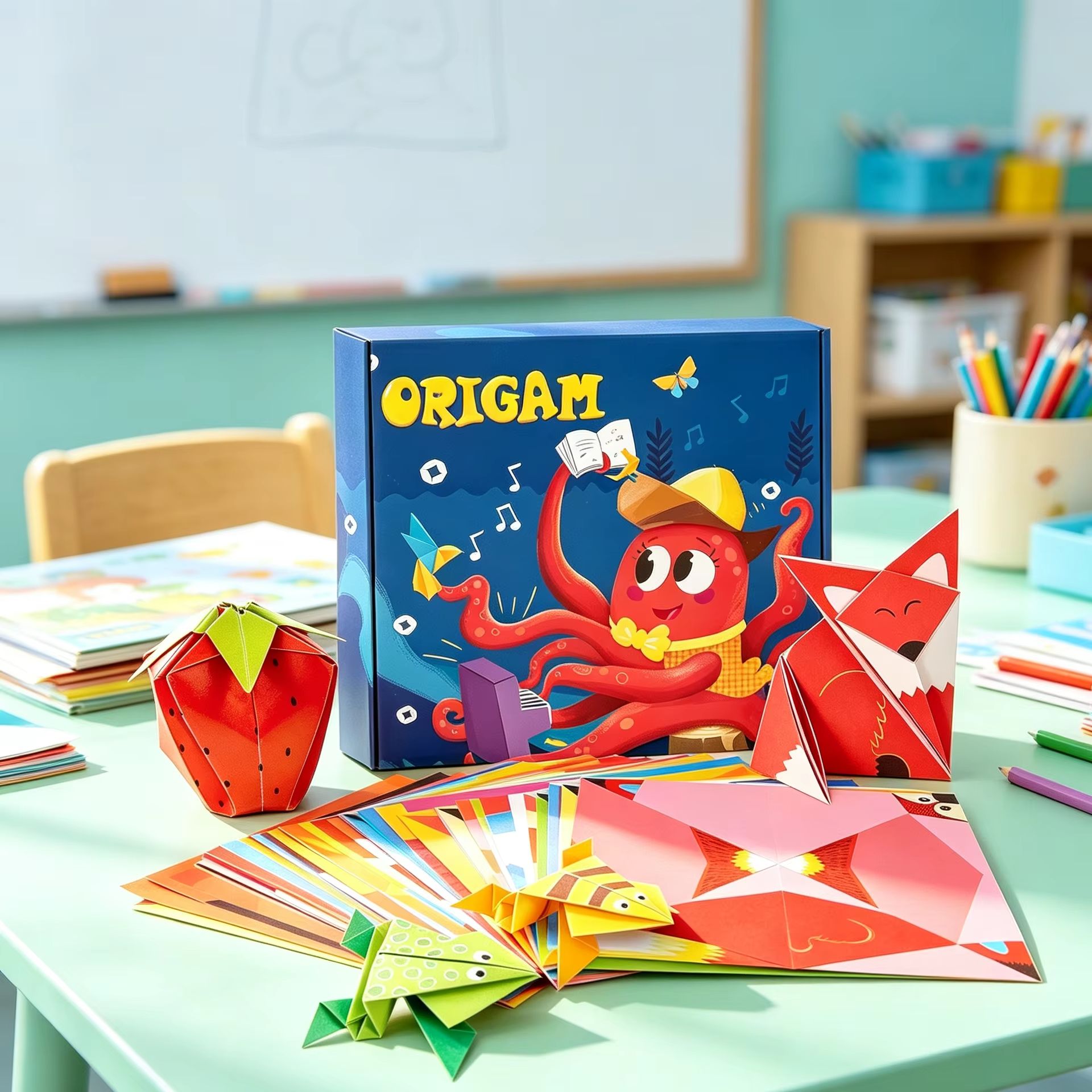 108페이지 몬테소리 만화 동물 종이접기 세트, DIY - Art Craft 4 Years Old 리뷰 및 가격