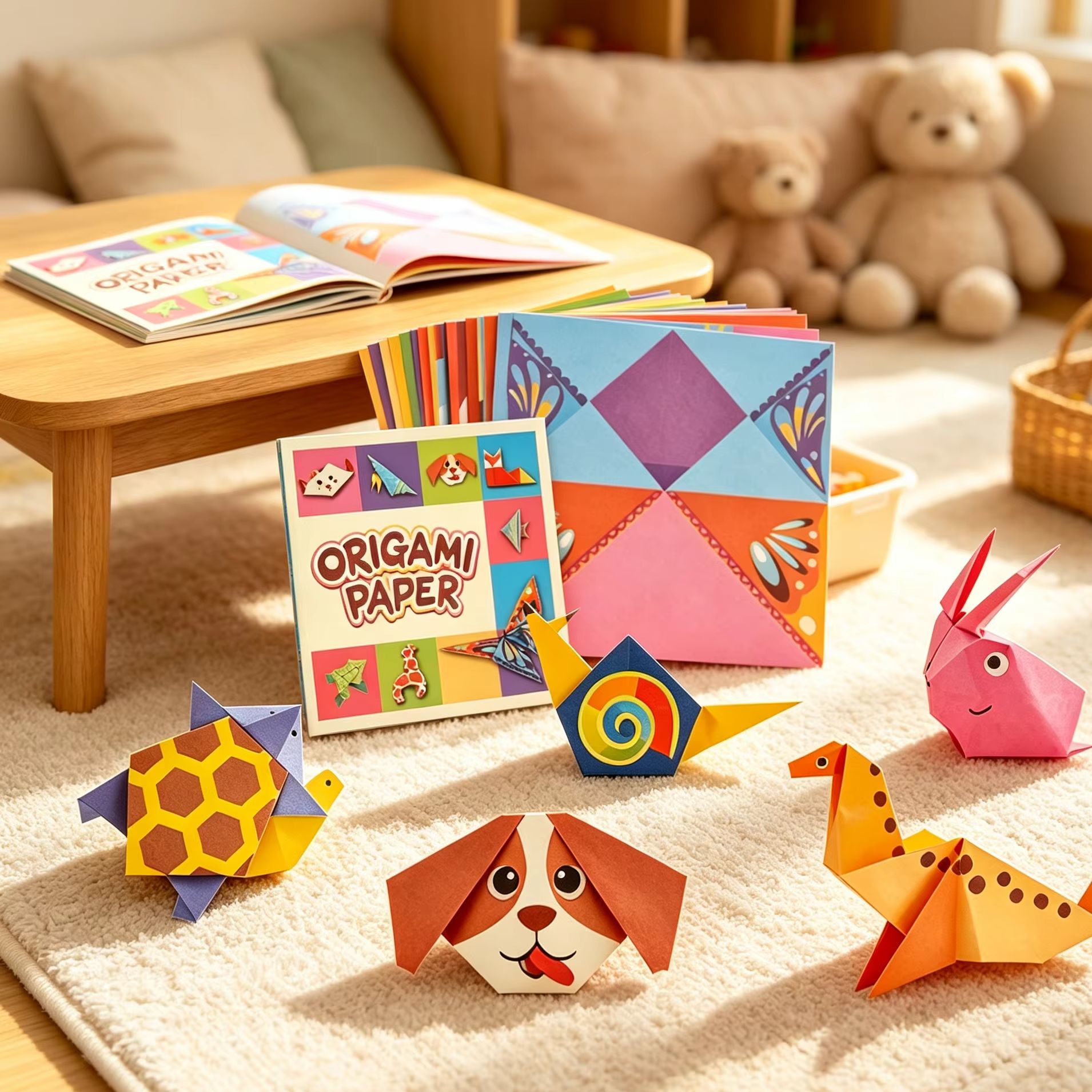 108페이지 몬테소리 만화 동물 종이접기 세트, DIY - Art Craft 4 Years Old 리뷰 및 가격