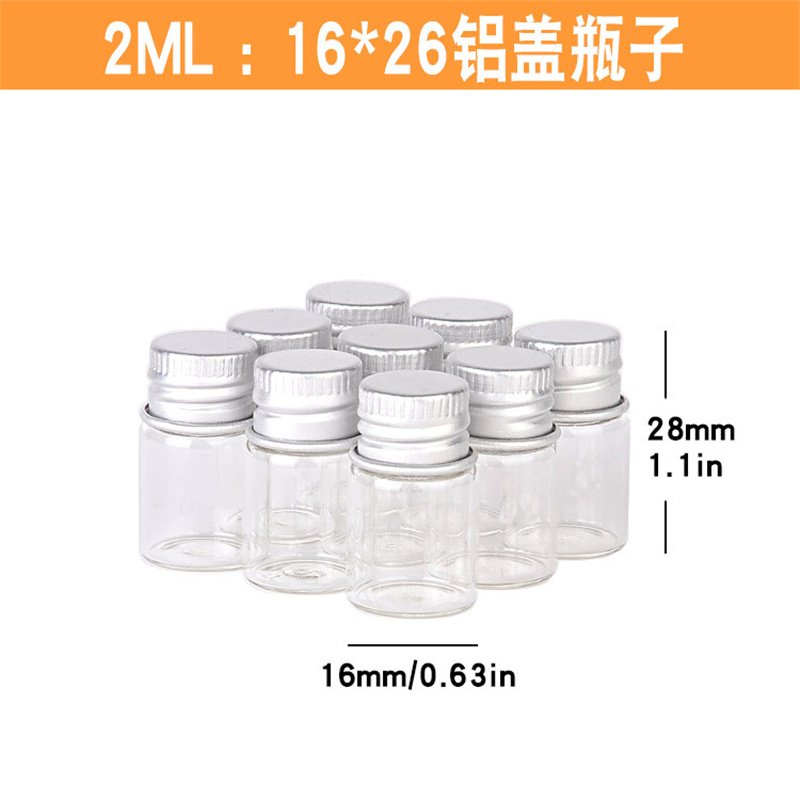 400pcs 2ml 4ml 6ml 유리 병 샘플 약병  - Art Craft Zoo 리뷰 및 가격