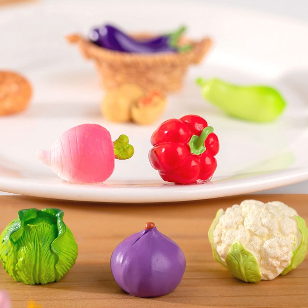 귀여운 야채 인형 미니어처 송진 공예, 수공예 시뮬레이 - Art And Craft Vegetable 리뷰 및 가격