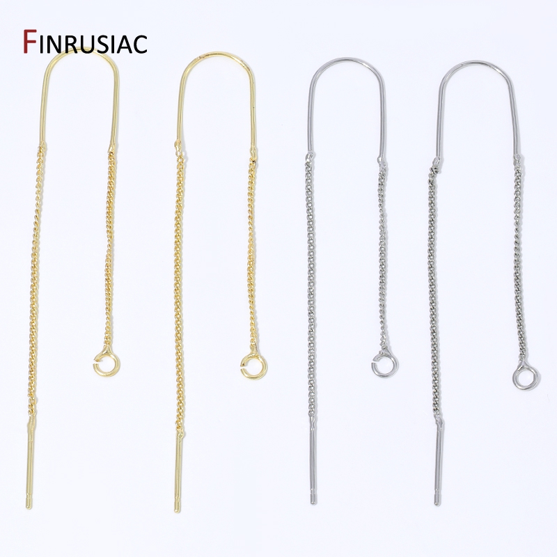 18K 금도금 황동 롱 태슬 체인 드롭 스티커 댕글 귀 - Art Craft Wire 리뷰 및 가격