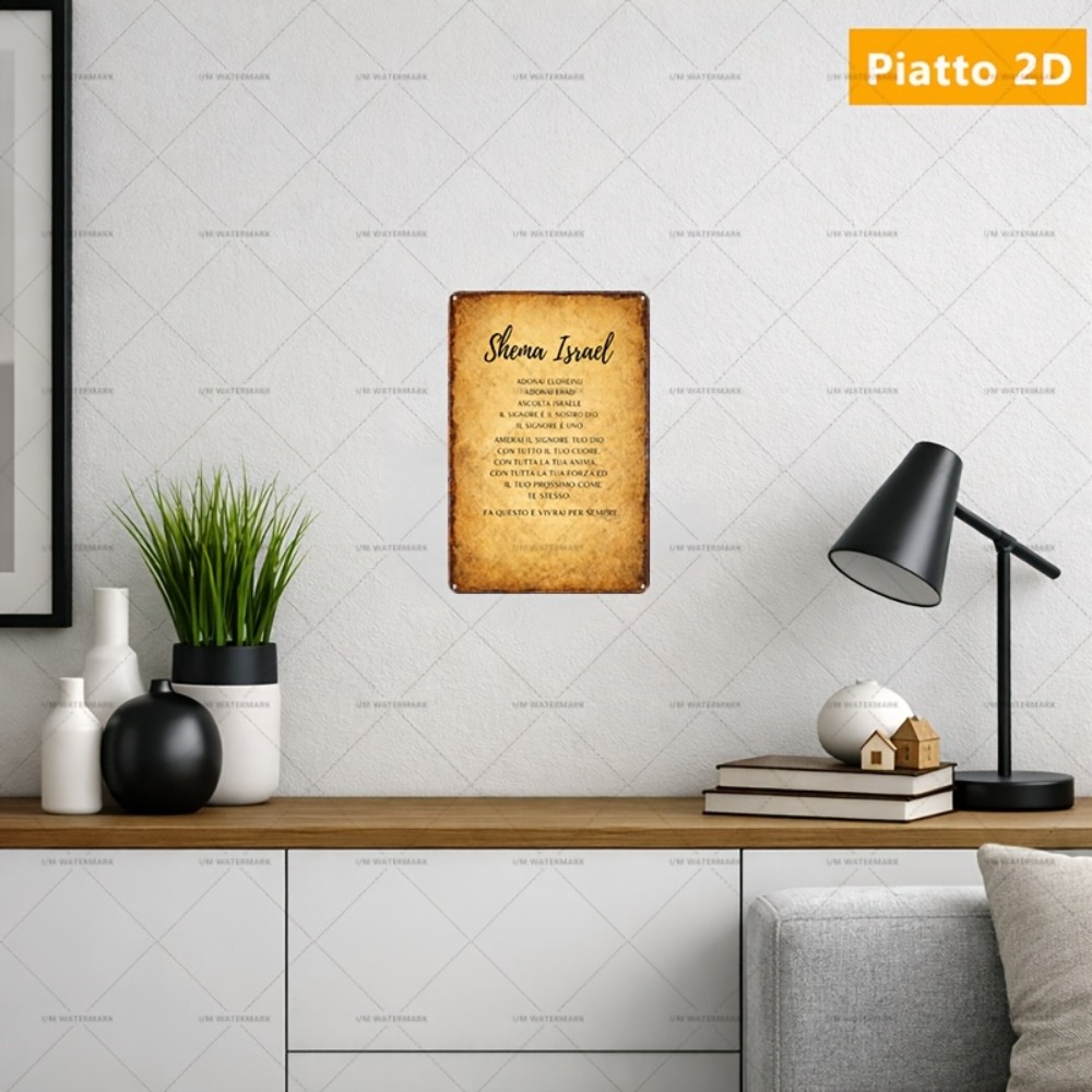 CIFBUY 히브리어 성경 알루미늄 벽 장식 8x8인치 - Art & Craft Clipart 리뷰 및 가격