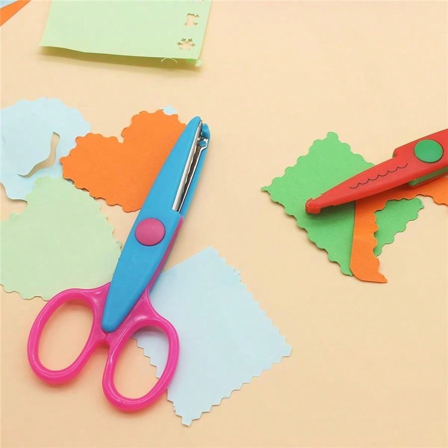 어린이 안전 가위 세트 6종 다양한 모양 스테인리스 스 - Art Craft 4 Years Old 리뷰 및 가격